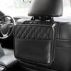 Car Accessories Seat Storage Bag PU Leather Multifunction Hanging Storage Pocket