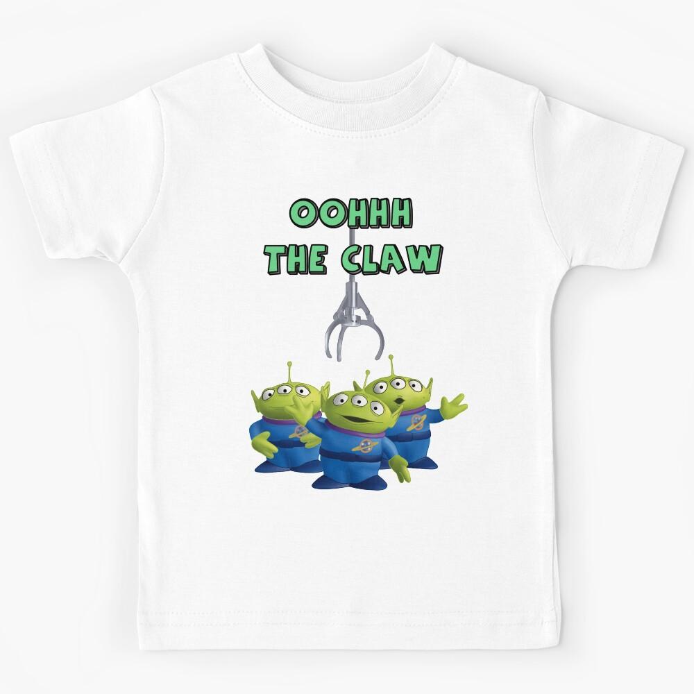 Oohhh The Claw - ToyStory Aliens Kids T-Shirt 100