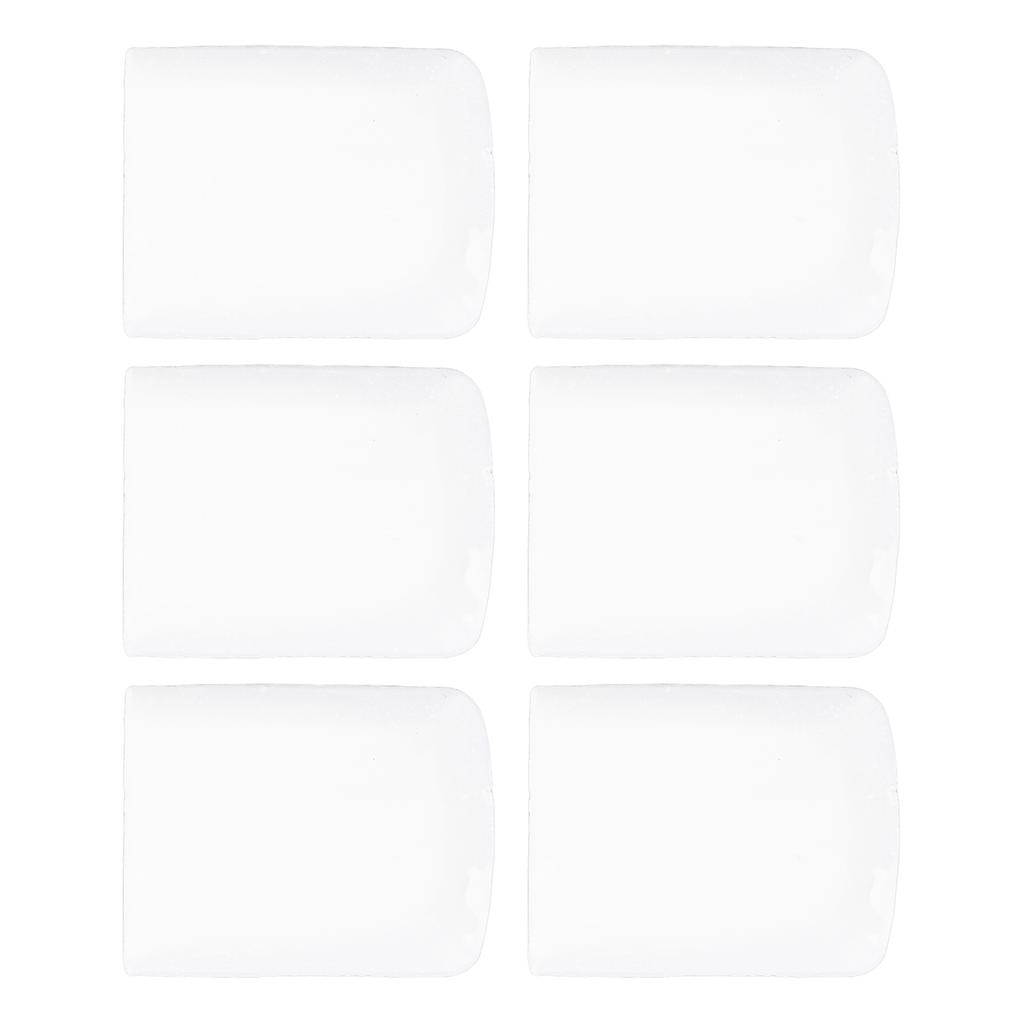 Giz de costura portátil profissional para alfaiates DIY retangular branco invisível ferramenta de giz de costura