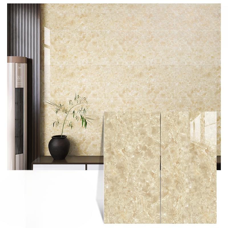 600mm×300mm Marmor Küchen Ölfest Folie Herd Wasserdicht Feuchtigkeitsbeständig Selbstklebende Tapete Arbeitsplatte Schrank Renovierung Fliesenaufkleber