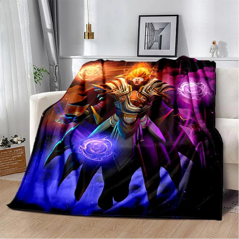 3D Klassiker Spiel Dota2 Gamer Decke, Weiche Wohndecke für Zuhause Schlafzimmer Bett Sofa Picknick Reise Büro Ruhe Abdeckung Decke Kinder