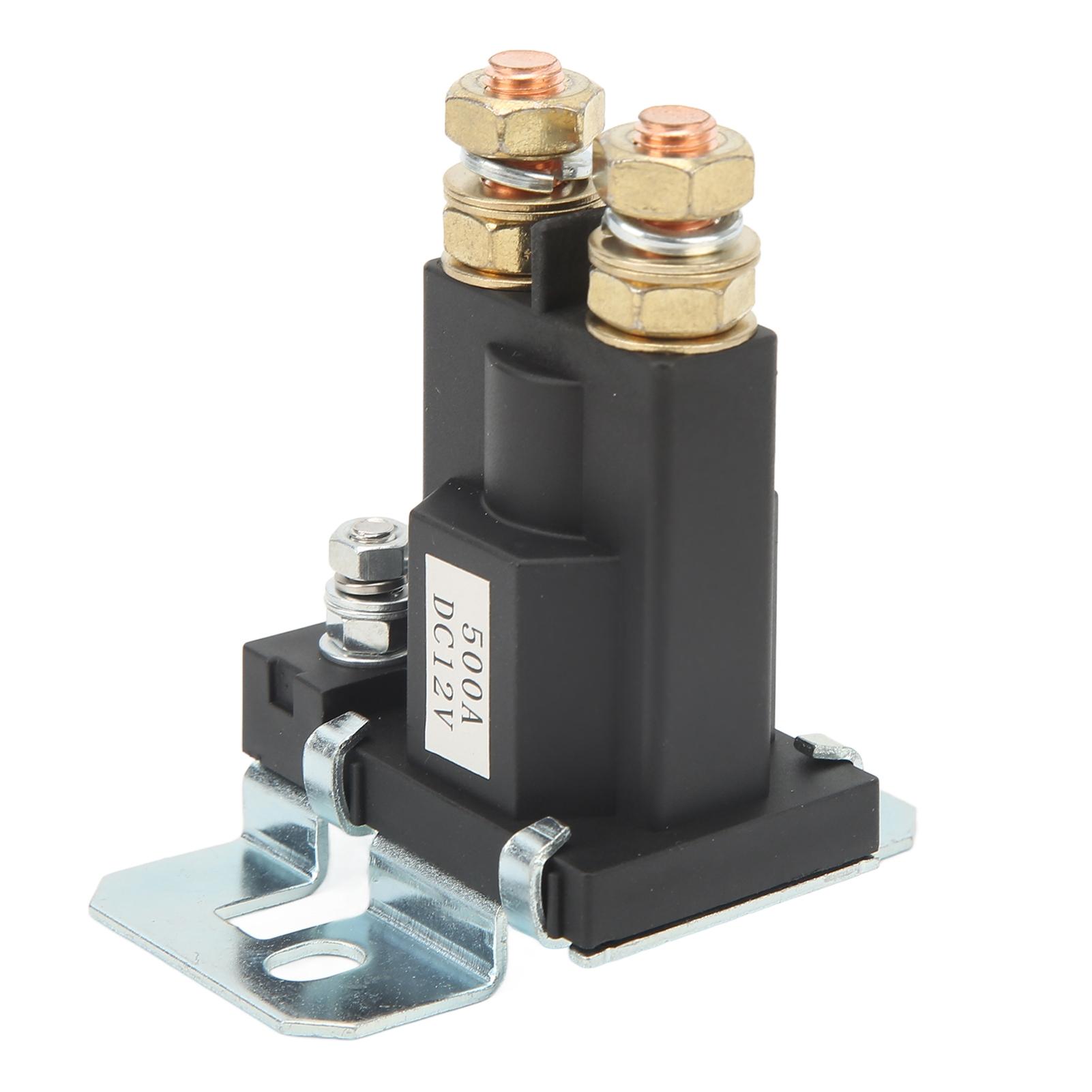 

Starter Relay Starter Solenoid 3916302 High Efficiency Starter Relay 500A 12VDC for Car Starter Solenoid чорний