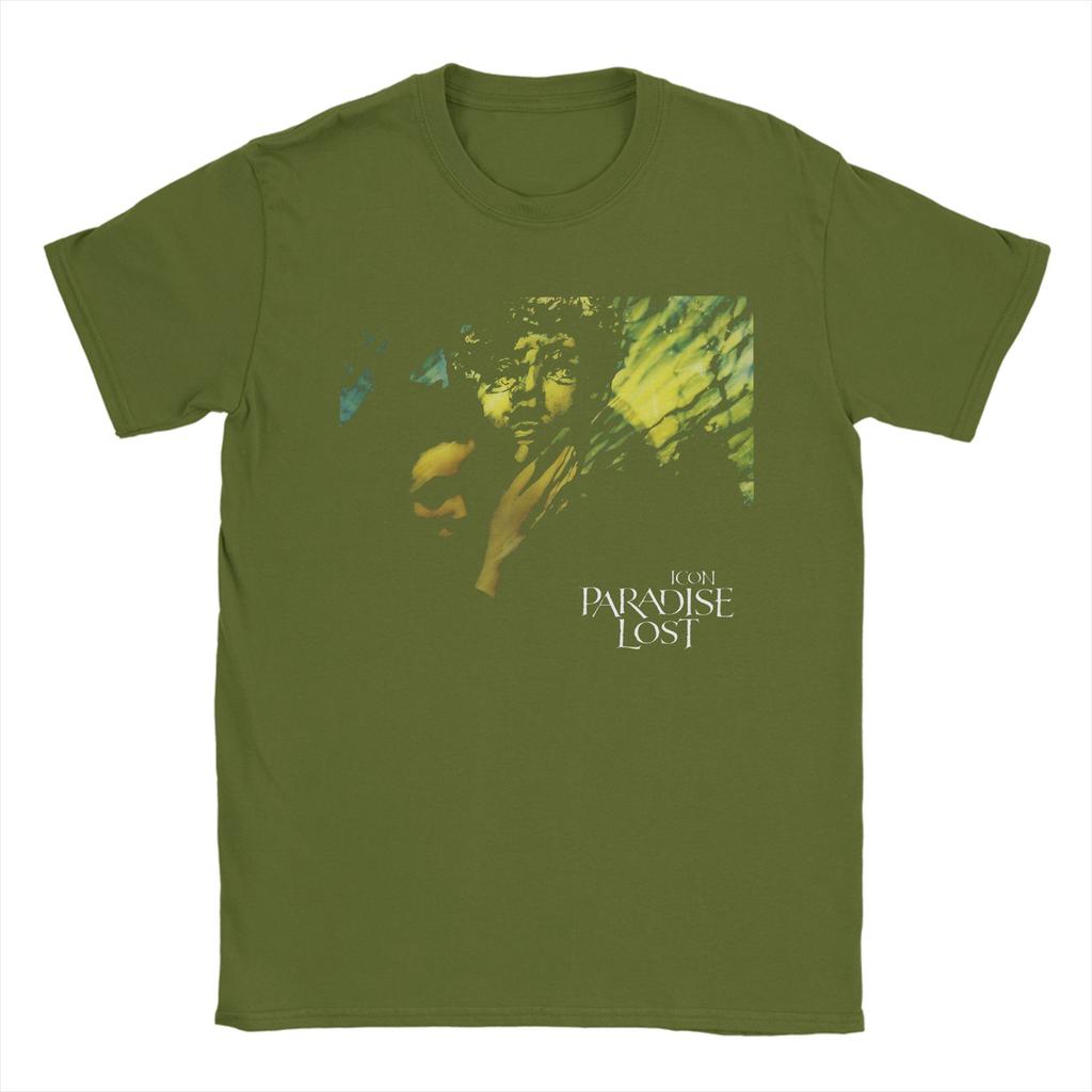 Paradise Lost Band T Shirt Unisexs Pure Cotton Creative TShirts Crewneck Tee Shirt Short Sleeve Clothing Gift Idea