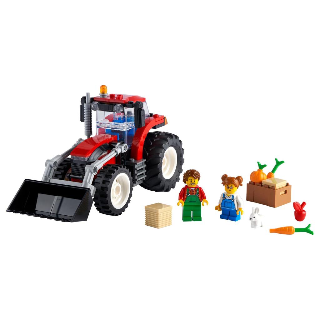 LEGO City Tractor Toy Present Birthday Block Educational Christmas Boys Girls Children 5 Years Old 6 Years Old 7 Years Old 8 Years Old City Building