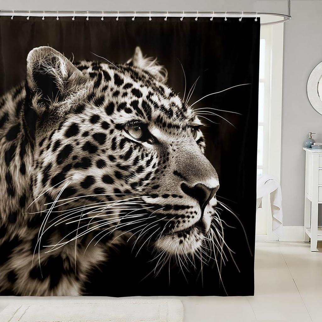 Cat Bath Curtain Kids Cartoon Pet Cats Shower Curtain For Boys Girls Children Cute Kitten Bathroom Shower Curtain Set Decor 3D