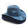 Western Cowboy Top Hat, Crimped Jazz Hat, Men'S And Women'S Cowboy Hat