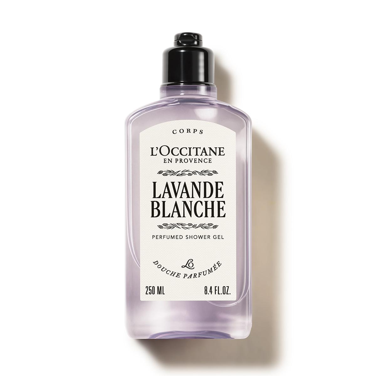 [L Occitane] Lavande Blanche Perfumed Shower Gel 250ml (White Lavender)