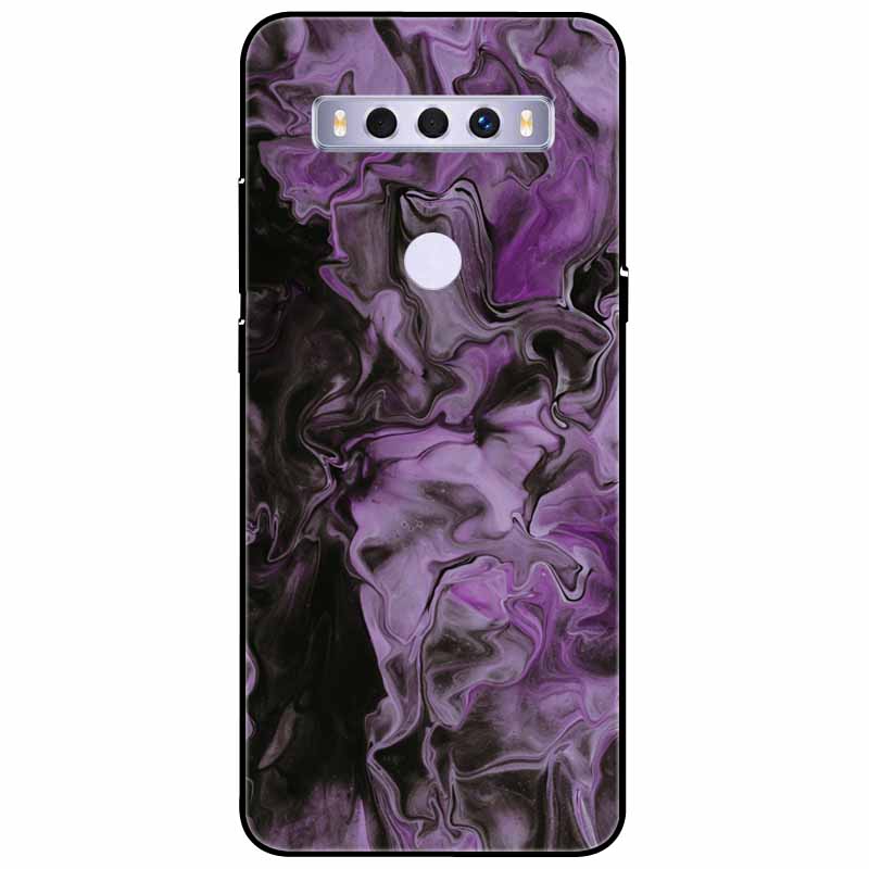Case For TCL 10 SE Cover Marble Soft Silicone Fashion TPU Back Bumpers for TCL 10SE T766U T766H Protective Funda for TCL10SE
