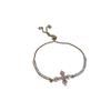 Elegant Zircon Cross Bracelet: Fashionable, High-End, Versatile Hand Jewelry