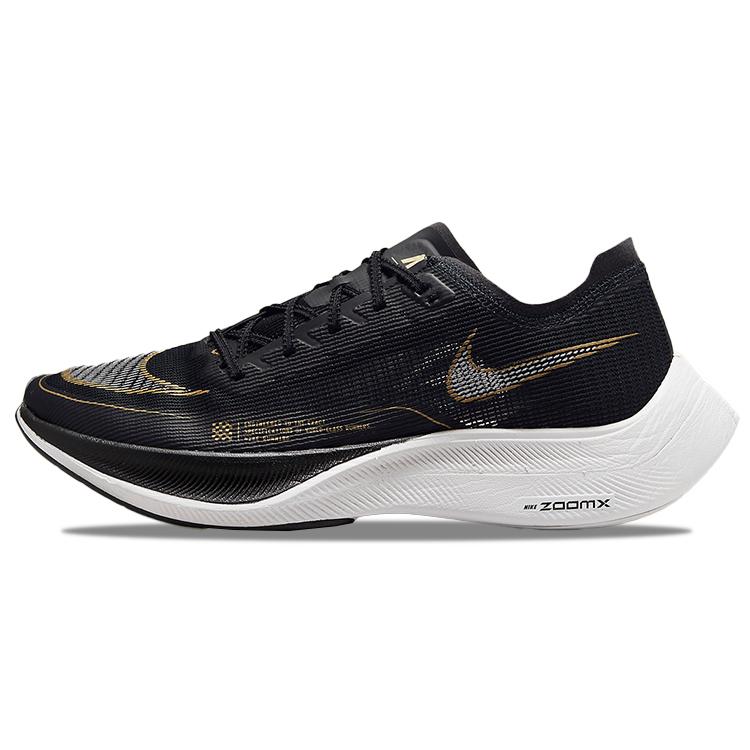 New Nike ZoomX Vaporfly Next% 2 Black Metallic Gold Coin Women's CU4123-001