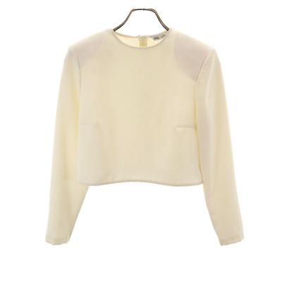 Long Sleeve Cut XS Ivory Women Used