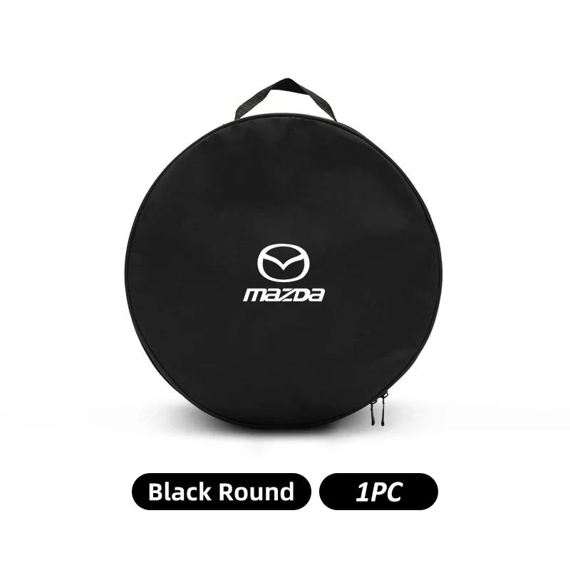 

2025 Hot Oxford Car Charging Storage Organizer Rechargeable Gun Bag For Mazda Atenza Axela MX30 CX30 CX3 CX9 MX5 RX8 RX7