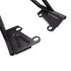 Black Motorcycle Rear Shelf Refitted Box Tail Fin Luggage Rack Strong Structure