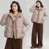 New winter short loose down cotton-padded clothes hooded small jacket thickened cotton-padded jacket slimming trendy cotton-padded clothes women