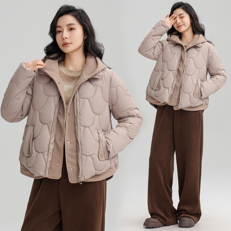 New winter short loose down cotton-padded clothes hooded small jacket thickened cotton-padded jacket slimming trendy cotton-padded clothes women