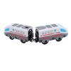 2pcs High Speed Locomotive Toys Battery Operated Automatic Train Toy Set for Boys Girls