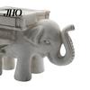Portavelas Retro de Elefante de la Suerte para Velas de Té Candelabro Recuerdo de Boda Decoración para el Hogar