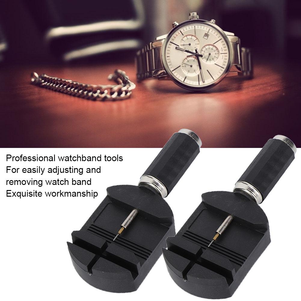 2 Sady Nástroj pro úpravu a zkracování řemínků hodinek, Nástroje pro opravu hodinek, Příslušenství pro hodináře
