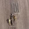 Retro Gold Color Angel Wings Witch Wizard Pendant Item for Men Punk Trend Cool Jewelry