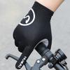 Outdoor Cycling Gloves Sports Fitness Non Slip Men Shock Proof Breathable Ice Silk Touch Screen Bicycle Mountain Cycling Gloves