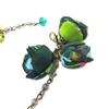 Les Trésors De Lily [P0800] - Emerald Green 'Les Antoinettes' Artisanal Bracelet (handmade)