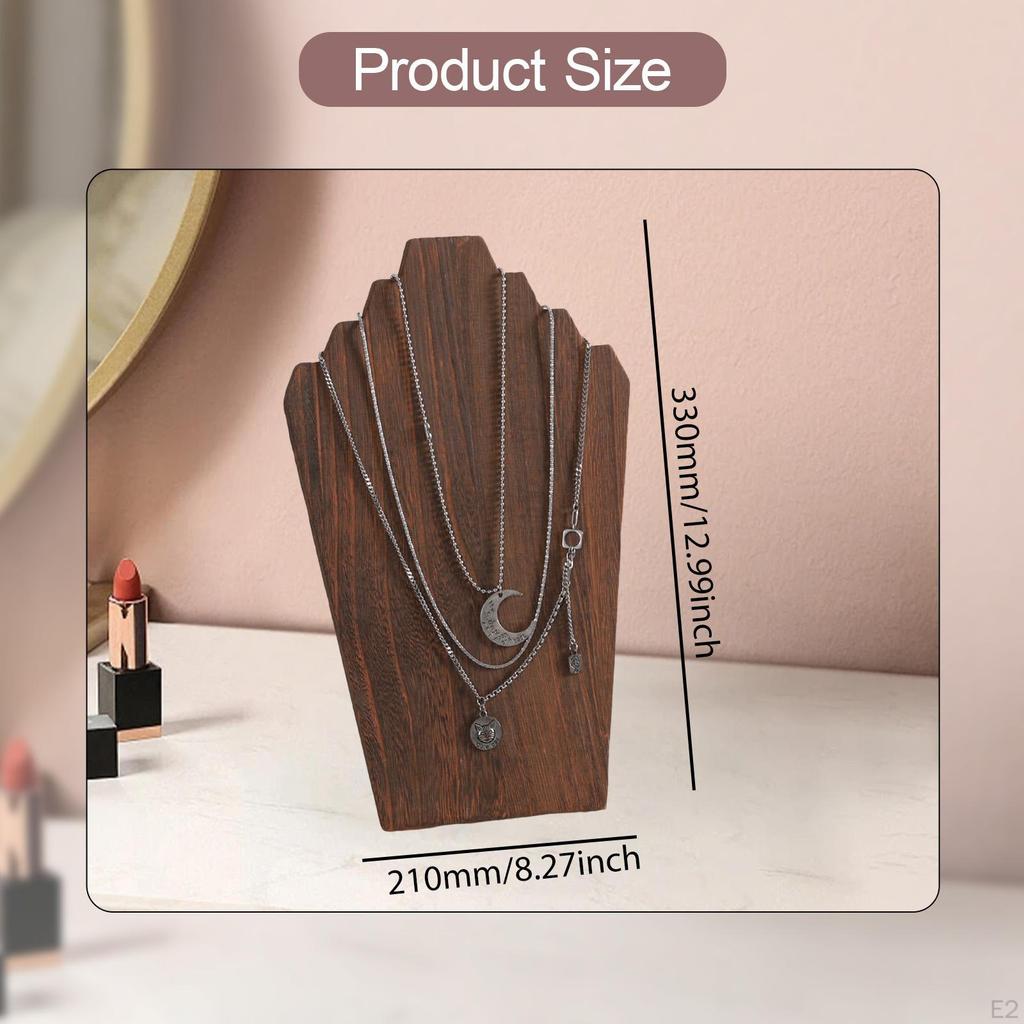 Necklace Holder Display Rack Tabletop Counter Shop Dresser Showcase Show Retail Jewelry
