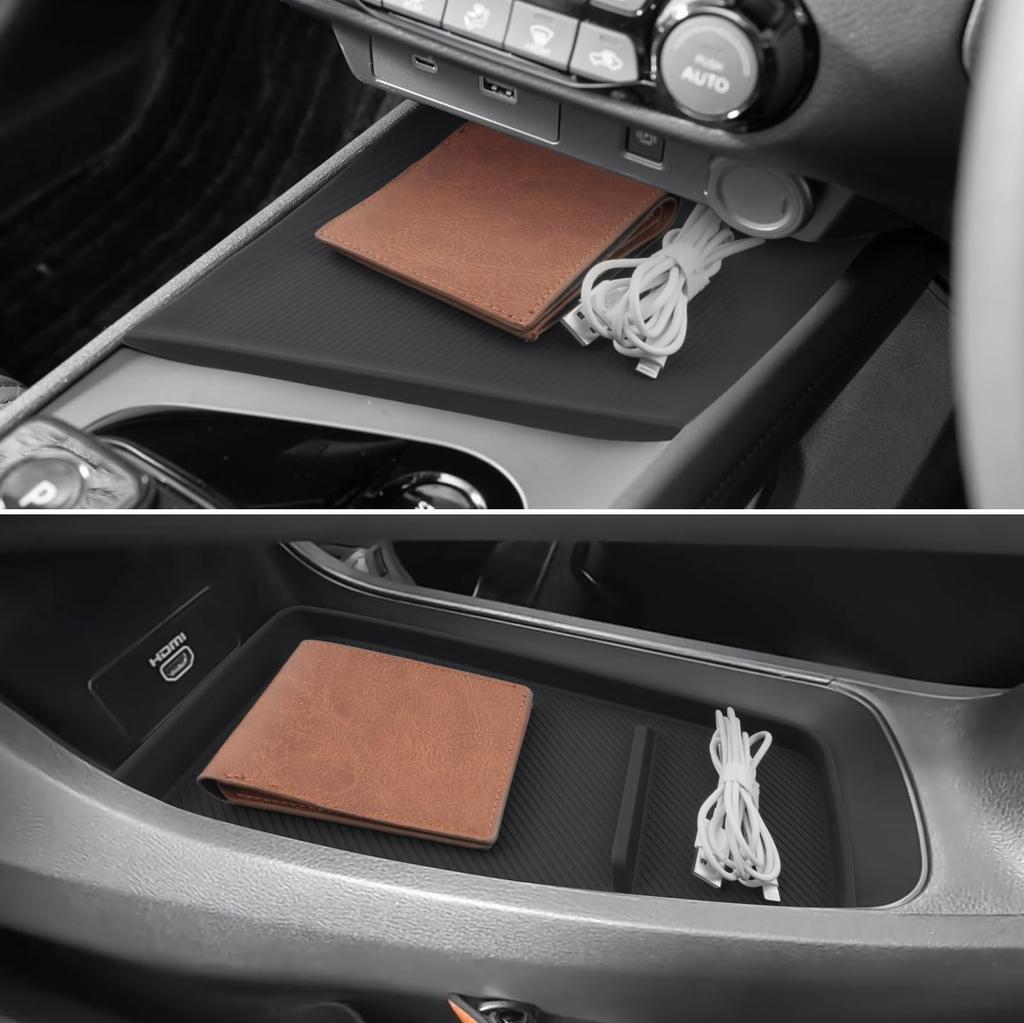 BIXUAN Console Box for Nissan Note Note Console Aura Center Console Note Small Item Aura Interior Parts Lightweight and Tier Storage Tray E13/Aura