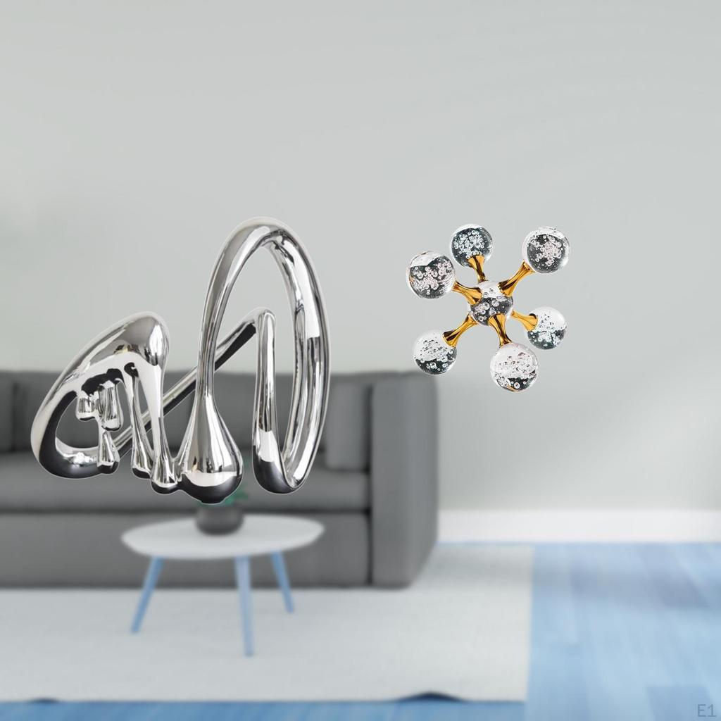 Abstract Art Minimalist Sculpture Modern Figurine Tabletop Ornament Decorative Statue for Desk