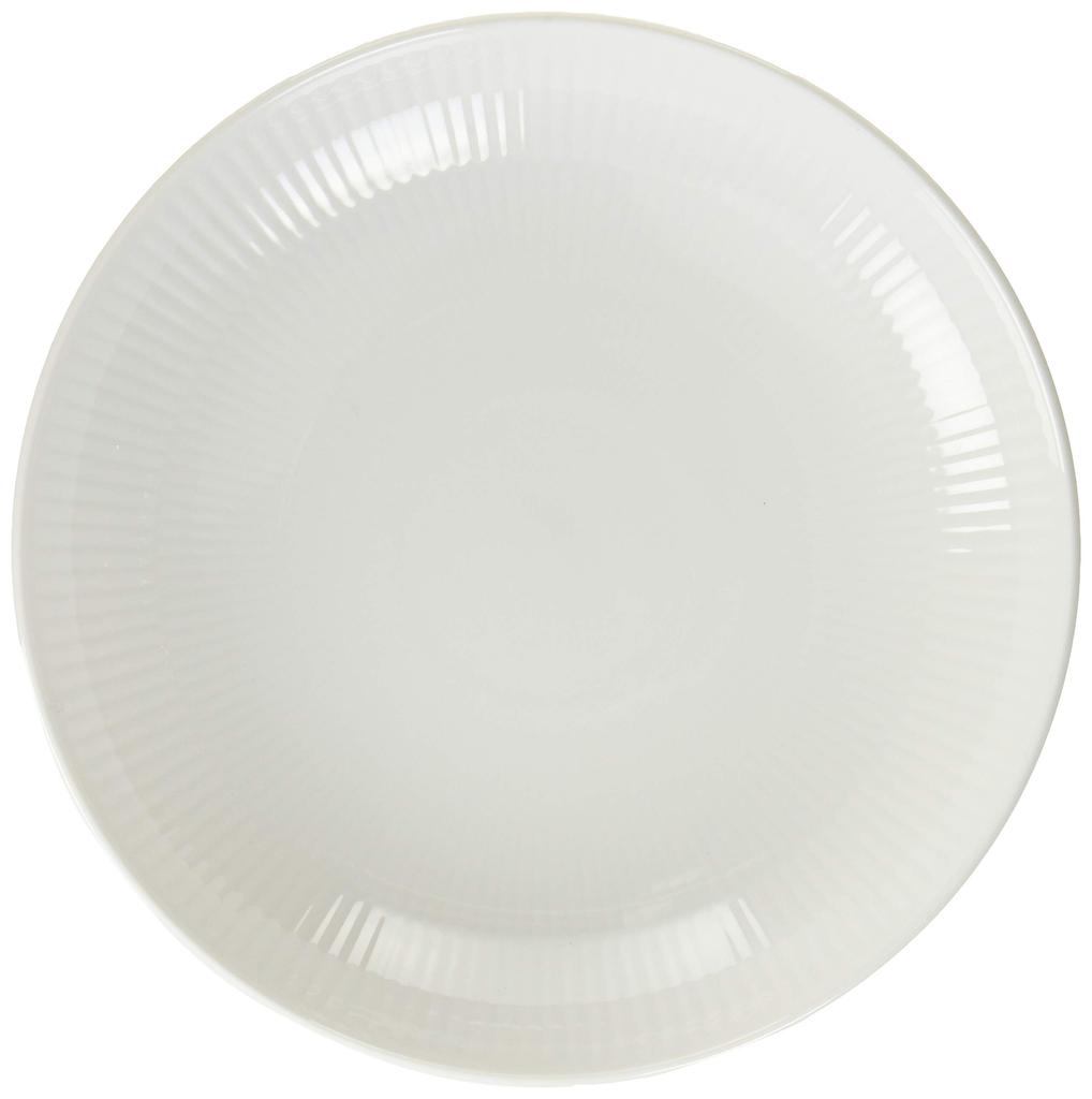 Imported Royal Copenhagen White Fluted Plate 20cm 1016944 [Regular Product]