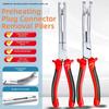 9 Inch Angled And Straight Heater Element Connector Removal Pliers For Sensor Connector Pliers Handheld Maintenance Puller Tools