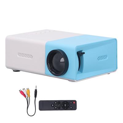 Mini Projector 1080P HD Inbuilt Speaker Mini Size Diffuse Reflection Imaging Portable Projector for