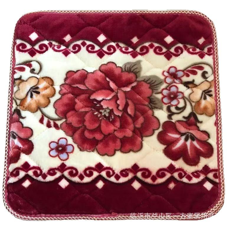 Pfingstrosen chinesischer Stil Sofa- und Stuhlpolster - Frühjahrs- und Herbstserie, 50x50