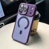 Original Matte Translucent Lens Protect Magsafe Phone Case For iPhone 17 17 Air 17Pro 17 Pro Max Magnetic Wireless Charge Cover