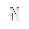 COLLECTIVE HOME - 7-inch Tall Mirrored Glass and Wood Decorative Letter, Home-Bedroom-Office Wall D  Cor. Perfect Fun Gi