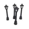 4pcs Artificial Street Lamp Miniature Post Lights Dollhouse Street Light  DIY Home Decoration