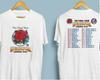 Dead And Company Summer Tour 2023 T Shirt Short Sleeve Unisex - White Tee