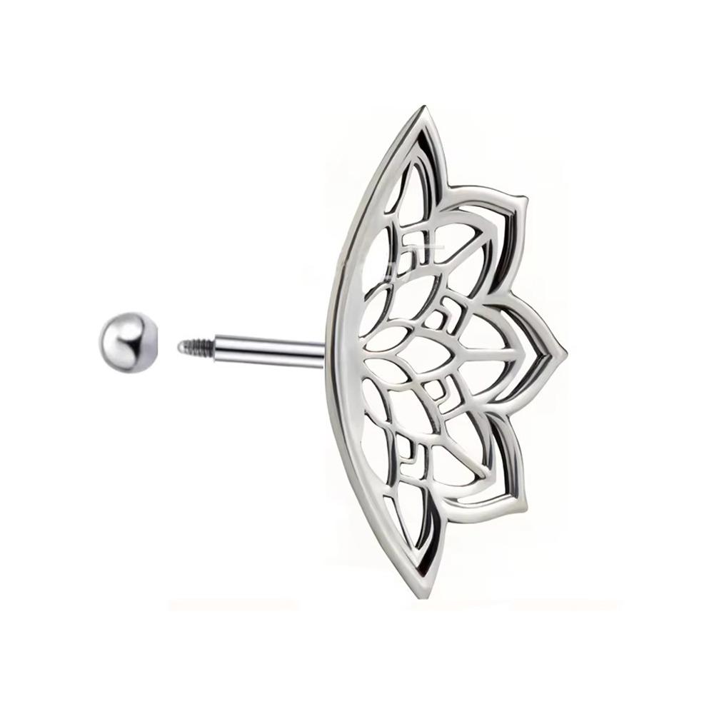 

1Pc Punk Cartilage Stud Gothic Gothic Hidden Earring Trendy Piercing Jewelry Daily Style 3