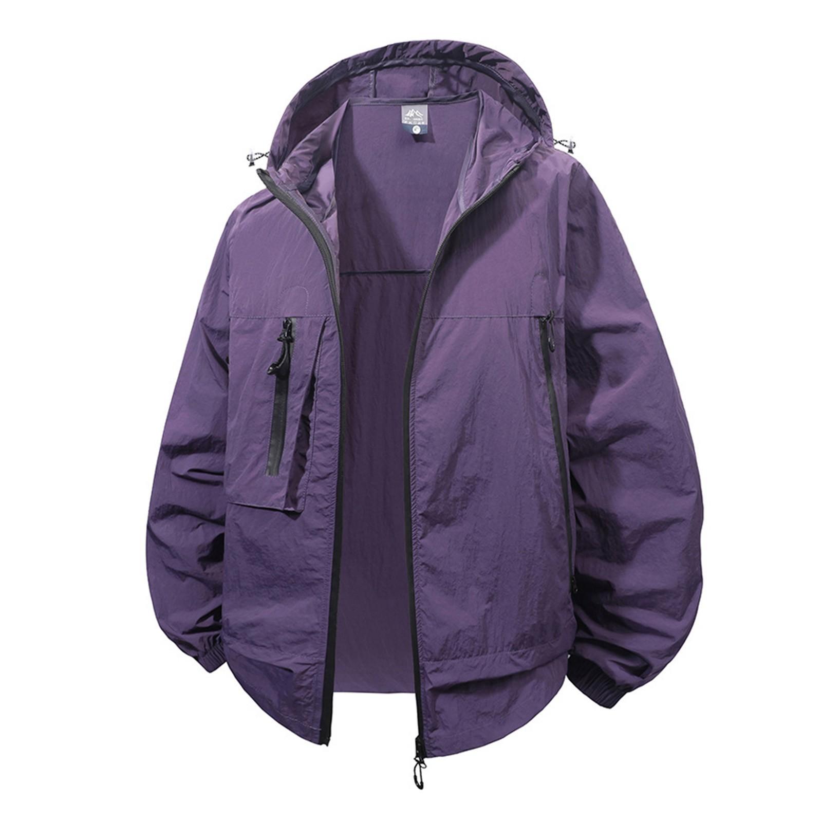 

Men s And Women s Sun Clothing, Same Summer Sports Outdoor Light Breathable - Sun-shading Skin Clothing L фіолетовий