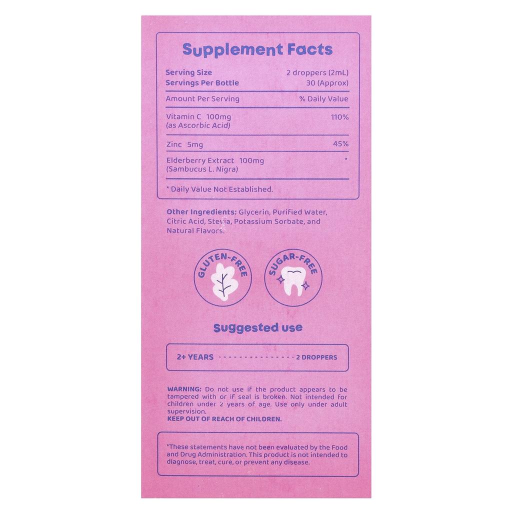 Vitamin C, 60Ml(2Fl Oz)