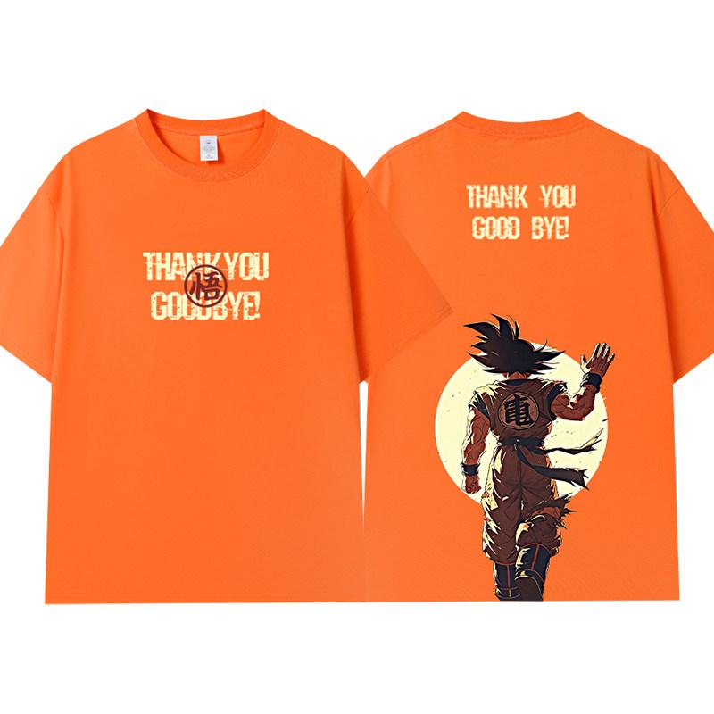 

Dragon Ball Goku Commemorative Shortsleeved Tshirt Japanese 2D Anime Peripheral Roundneck Tshirt for Boys in Summer 4XL