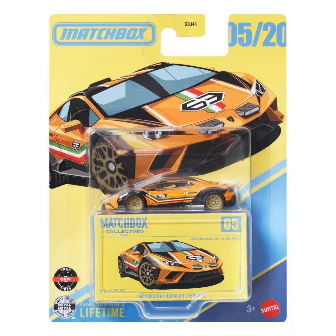 

Matchbox GBJ48-E Serise,Land Rover RV BMW Lamborghini Ford Volkswagen Golf,1:64 Die-cast Model Car,Collector s Gift for Kids Toy