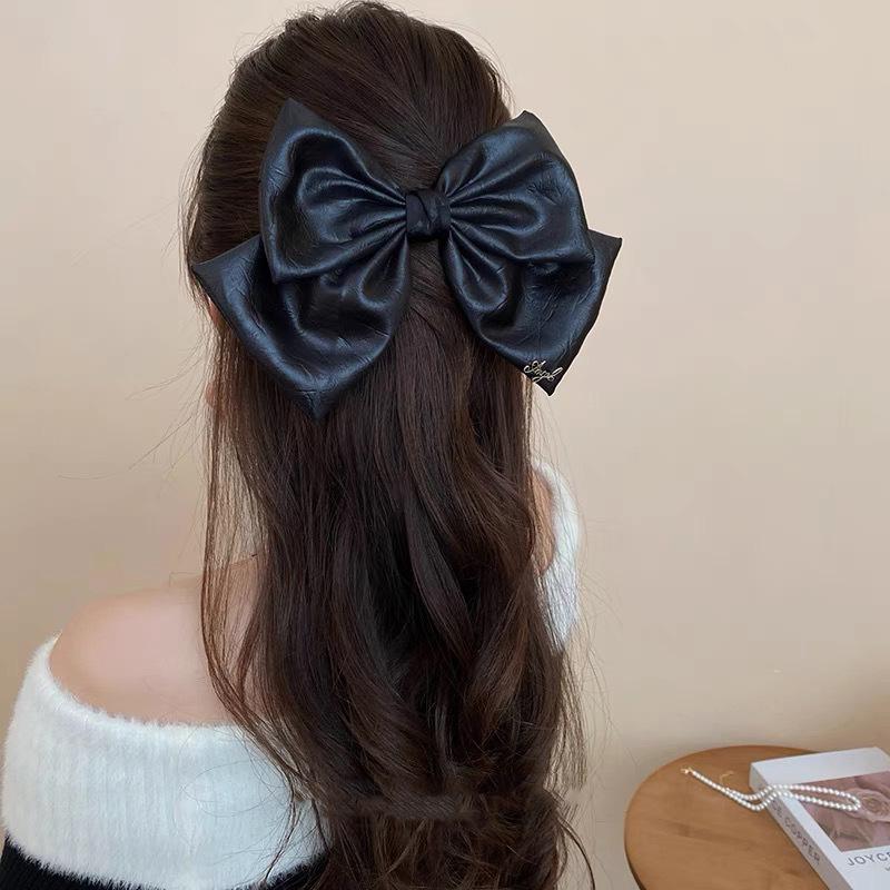 Elegant Korean Style Multi-Layer Pleated Butterfly Hair Clip