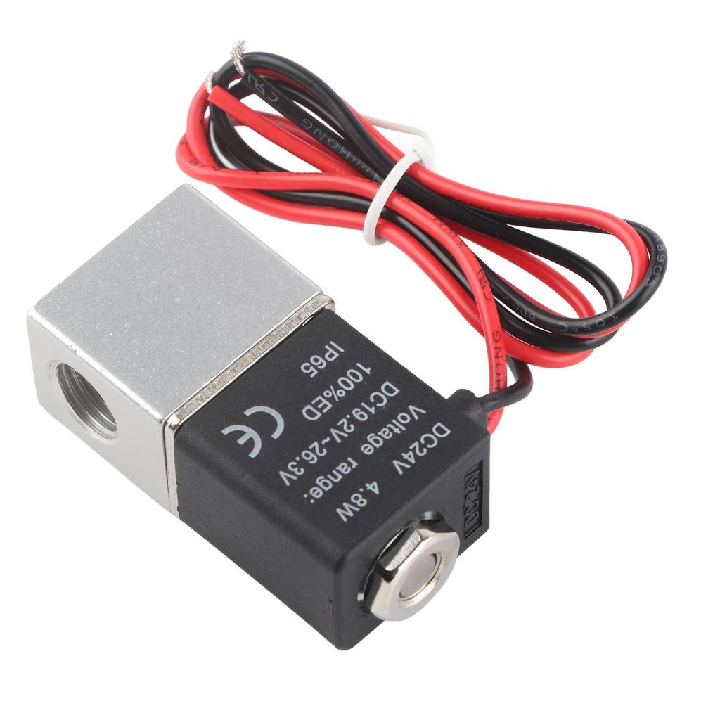 24V DC Fast Response Electric Solenoid Valve 2 Position 2 Way Air Water OilG1 4