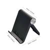 One portable folding phone stand, made of ABS material, suitable for storing and carrying smartphones and tablets.