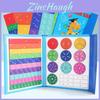 Wooden Magnetic Fraction Puzzle For Kids And Classroom Math Practice
