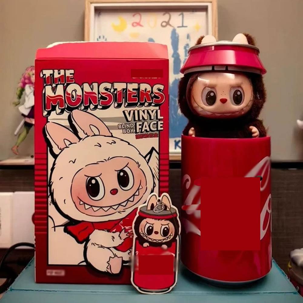 

Высококачественная фигурка Labubu 1/2/3 поколения, сюрприз, слепая коробка, скрытый монстр, брелоки, украшения Mystery guest