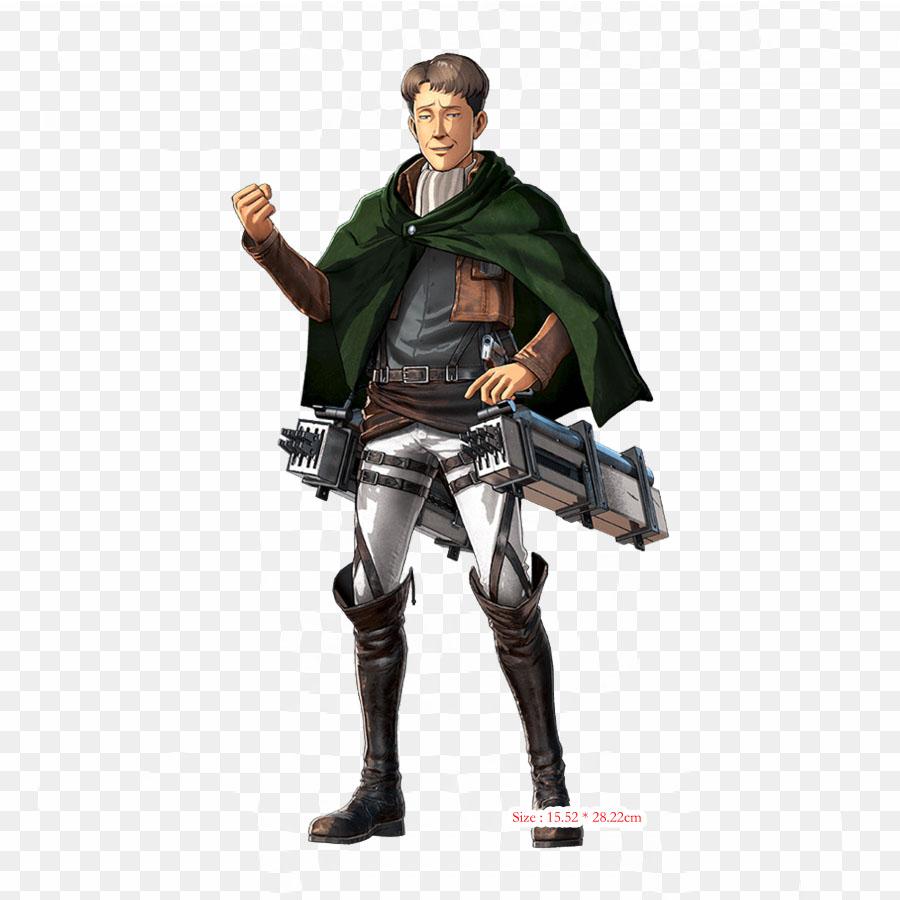 Attack On Titan 2 Character Attack On Titan 2-lapper til klær Store anime-lapper Varmeoverføring Vinyl-klistremerke Stryke-på-overføringer for klær