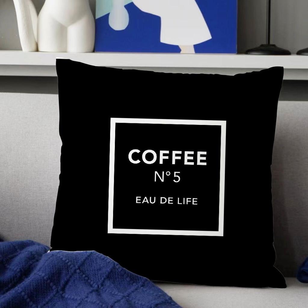 Ins Nordic Geometry Black and White Pillowcase Light Luxury Home Sofa Cushion Cover Living Room Bedroom Pillow Cover