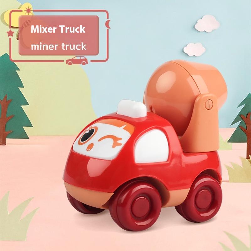 Children's Toy Car Boy Inertia Car Fire Engineering Car Baby Toy Set
