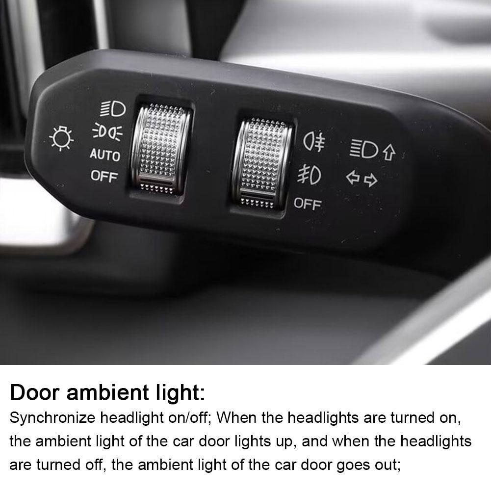 Fantasy Starry Sky Atmosphere Full Car Interior Decorative Light for Chery JETOUR Traveler T2 Phone APP Control Central Panel